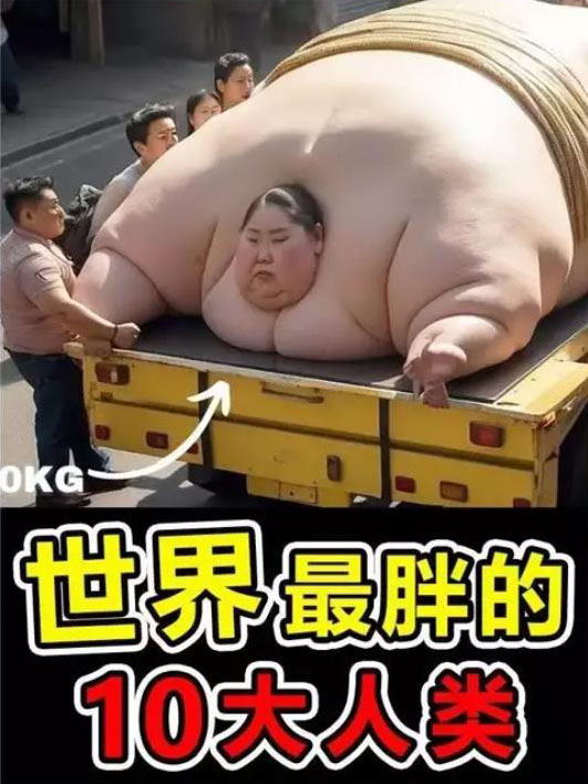 世界上最胖的十个人