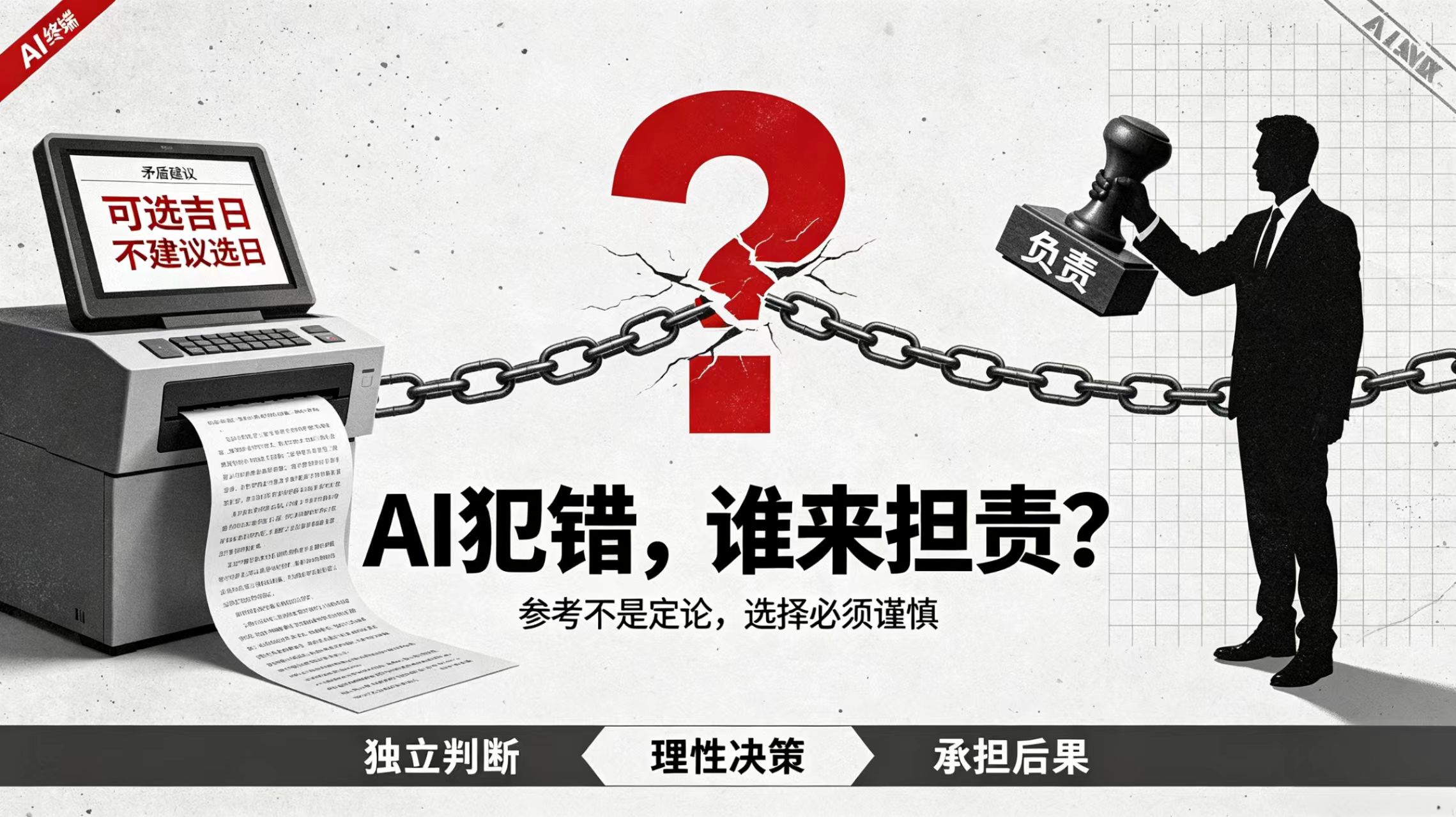 AI犯错，到底谁来承担责任？